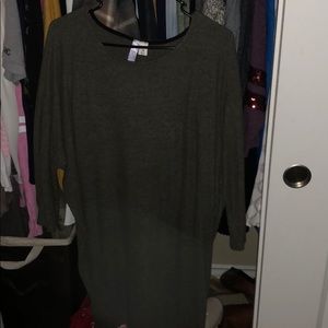 slimming green dress